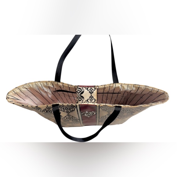 Brighton Leather Tote Bag, Sweet Valentine Collection!!  20” x 12” - Picture 6 of 10